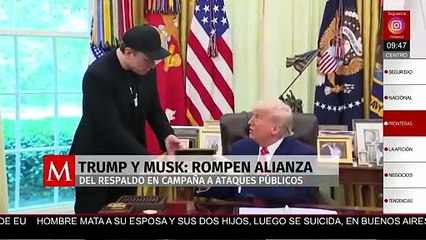 Trump vs Musk: ¿Cómo inició la pelea que destapó amenazas y pérdidas económicas?