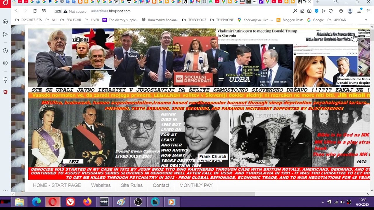 I am listed as enemy of the state INTO RUSKY TASS MANIA category of Russian North Korean media