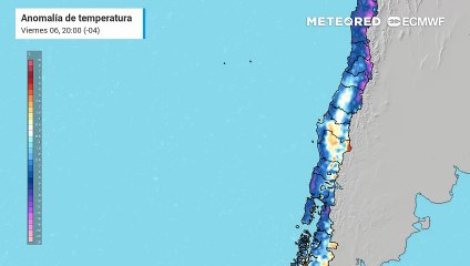 Fin de semana con heladas matinales en las zonas centro y sur de Chile