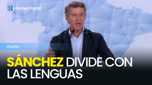 Feijóo reprocha a Sánchez que use las lenguas cooficiales para dividir a los presidentes autonómicos