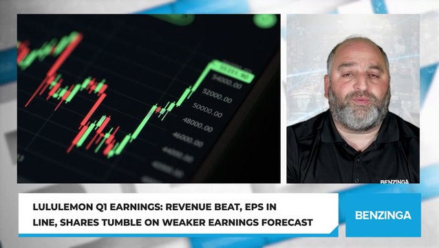 Lululemon Q1 Earnings: Revenue Beat, EPS In Line, Shares Tumble On Weaker Earnings Forecast
