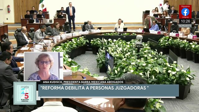 Reforma judicial debilita imparcialidad de juzgadores: Barra Mexicana de Abogados