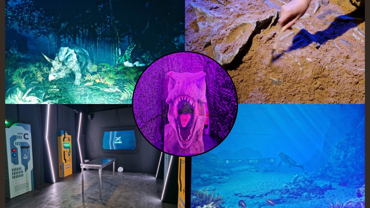 It's a must visit for dinosaur lovers! Inside B...