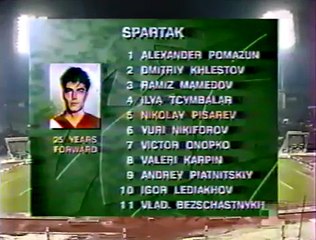 Spartak Moskova - Galatasaray SK 1993-1994