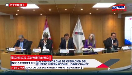 MTC pediría la renuncia de la jefa de Ositrán por mal manejo de crisis en Nuevo Aeropuerto Jorge Chávez