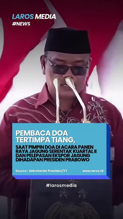 Sedang Pimpin Doa, KUA Bengkayang Kalbar Tiba-tiba Tertimpa Tiang Bendera