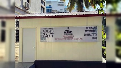 Abren Oficina de Gestión del Contratista reconstrucción escuelas