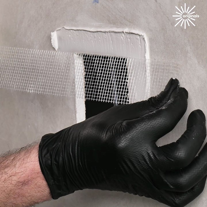 How to tape a drywall correctly! 🔨👷‍♂️