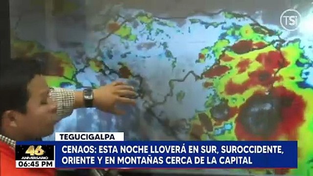 Cenaos pronostica lluvias para diferentes zonas del país