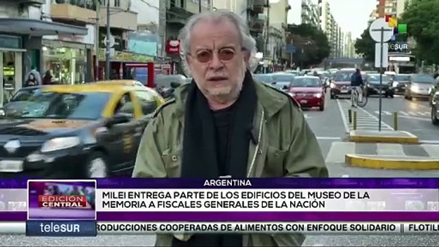 Museo de la Memoria será entregado a fiscales en Argentina