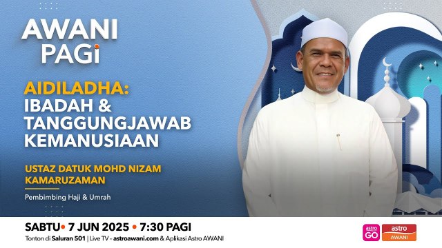 AWANI Pagi: Aidiladha: Ibadah & tanggungjawab kemanusian