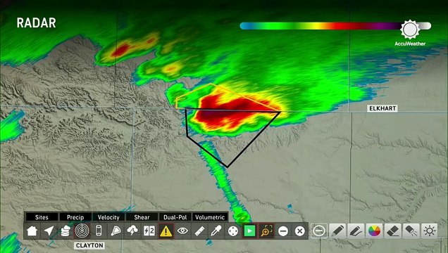 More severe storms target central US