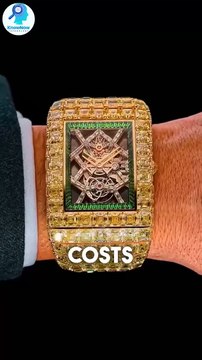 名贵珠宝表 黄钻镶嵌 价值8456万