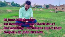 Catholic Daily Gospel and Reading in Hindi 08 June 2025 | Today's Bible Verse | Aaj ka Susamachar
