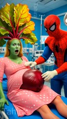 “The Beetroot Birth: Spider-Man’s Strangest Delivery Yet”