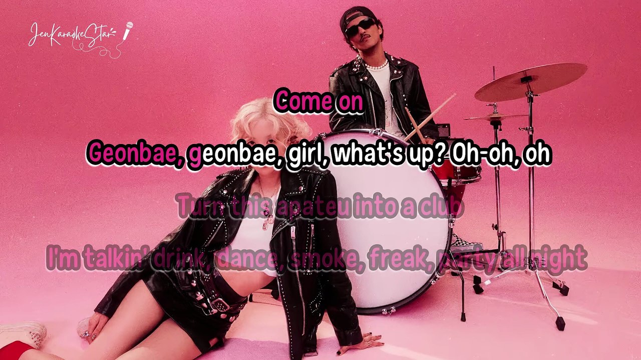 KARAOKE ROSÉ & Bruno Mars - APT