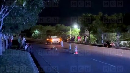 Accidente de tránsito deja una persona sin vida en el canal seco