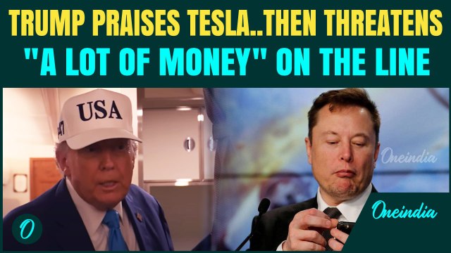 “DISLOYALTY” – Trump Threatens Elon Musk’s Govt. Deals After GOP Clash, Tesla Crash and NASA Fallout