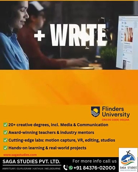 🎓Study Media and Communication 🎬 Unlock Your Creative Future at Flinders University!