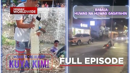 Lady rider, naaksidente habang nagsa-stunt; Buwaya, nahuli sa isang ilog | Dami Mong Alam, Kuya Kim!