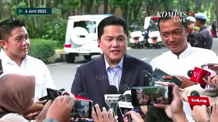 Erick Thohir Blak-blakan soal Bantuan Pemerintah untuk Sepak Bola Nasional