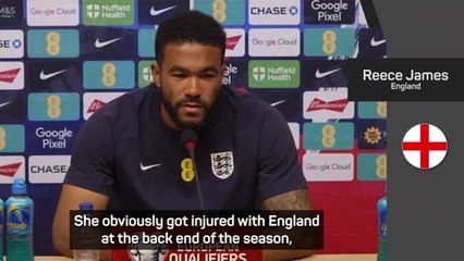 Reece James 'delighted' for sister Lauren after Euros call-up