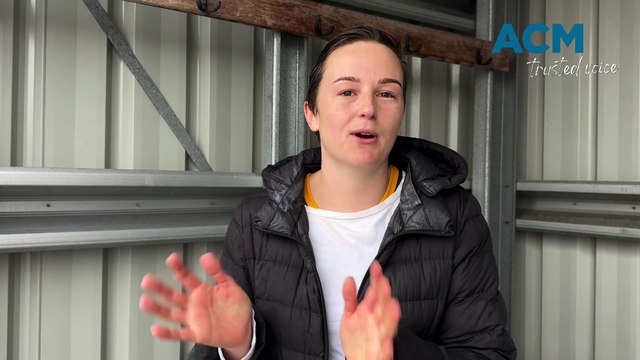 Watch: Old Collegians netballer Emily Porra, WDFNL round nine 2025