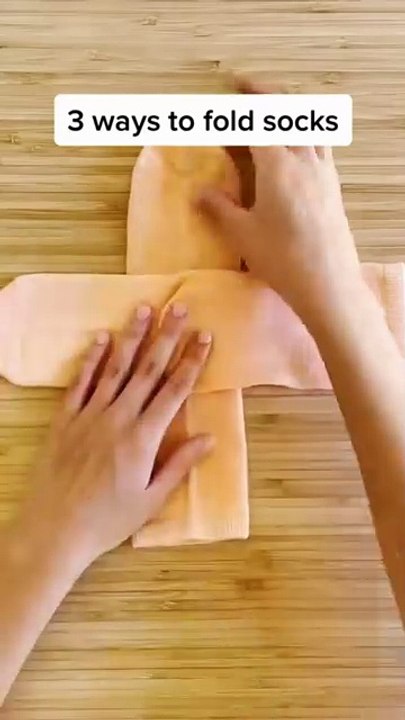3 Easy way to fold socks