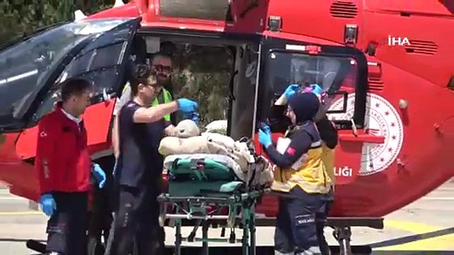 Samsun’daki ambulans helikopter 5 yılda bin 190 hastanın imdadına yetişti