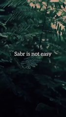 Sabar ka phal meetha hota hy