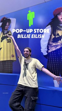 Visité du pop up store de Billie Eilish à Paris aux Galeries Lafayette Paris Haussmann 💙