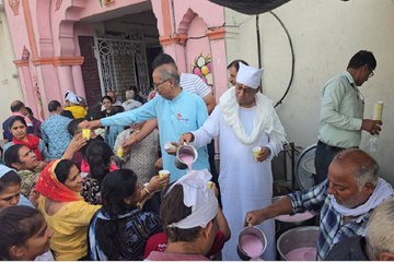 Nirjala Ekadashi 2025 : अमरापुर स्थान में शीतल जल सेवा और परिंडा वितरण कर मनाया पुण्य का पर्व