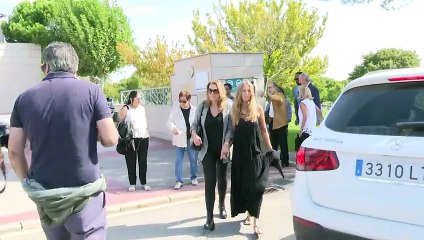 Amalia García Obregón, al lado de Paloma Lago