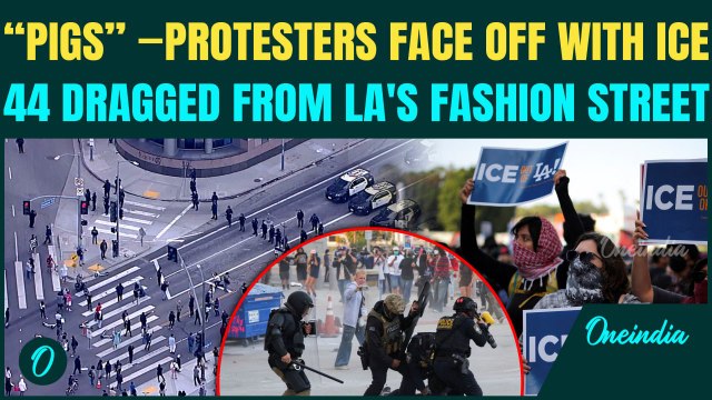 LA Streets in Chaos: ICE Raids Spark Battles, Mass Arrests and Tear Gas | Trump’s Deportation Blitz