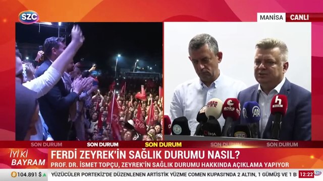 Ferdi Zeyrek'in sağlık durumuna ilişkin son açıklama geldi: 'Her geçen saat daha iyi haber alıyoruz'