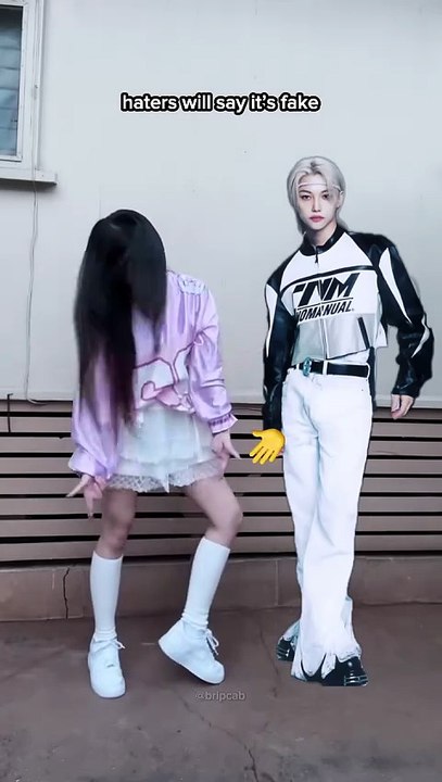 very real hskt trend with felix 😂 straykids felix skz