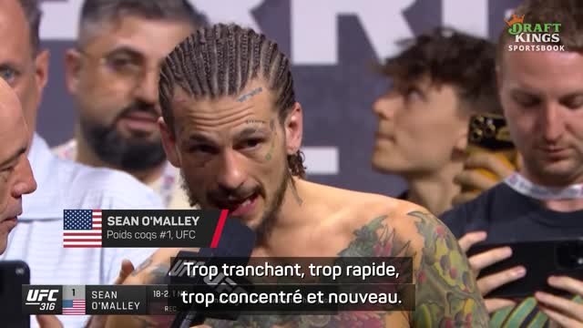 UFC 316 - Joute verbale entre un O’Malley “nouveau” et un Dvalishvili qui veut “l’écraser encore”