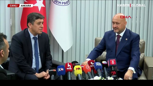 Partiler arası bayramlaşma trafiği sürüyor: AK Parti'den DEM Parti'ye bayram ziyareti