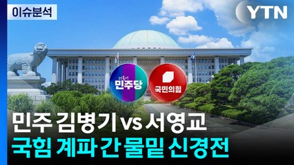 민주 김병기 vs 서영교...국민의힘 누가 되든 '험로' / YTN