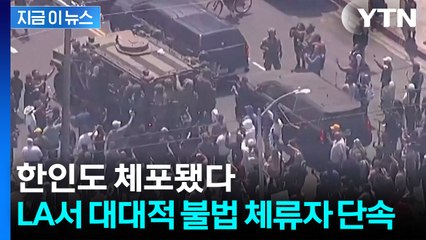 LA 시장도 '분노'...미국, 불법체류자 대규모 체포 [지금이뉴스] / YTN