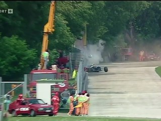 1994 Ayrton Senna's crash at Imola - High Quality 4K (HD)