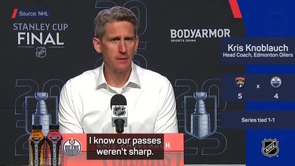 Knoblauch rues poor execution in Oilers' Game 2 defeat