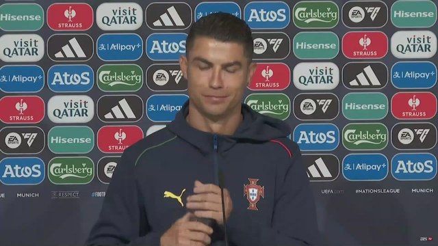 CRISTIANO RONALDO, RUEDA DE PRENSA COMPLETA PREVIA AL PORTUGAL vs ESPAÑA DE LA NATIONS LEAGUE