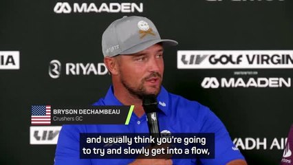 DeChambeau reflects on incredible three-hole stretch