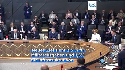 Rutte: Die meisten NATO-Mitglieder unterstützen Trumps 5-Prozent-Forderung