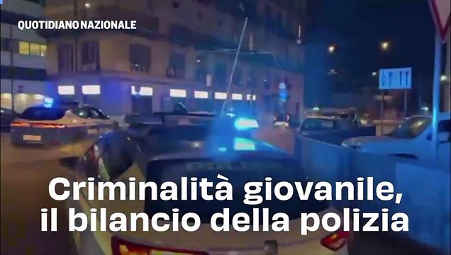 Criminalità giovanile, il bilancio della polizia