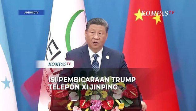 Presiden AS Trump Beber Isi Pembicaraan 2 Jam dengan Presiden China Xi Jinping