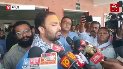 बांके बिहारी मंदिर कॉरिडोर का नहीं थम रहा विरोध, गोस्वामी समाज के लोग बोले- दबाव बनाया तो आत्मदाह कर लेंगे