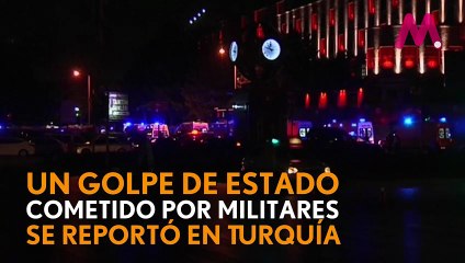 Reportan golpe de Estado en Turquía