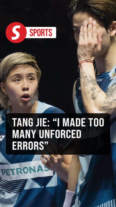 Tang Jie blames semi-final loss to Thai pair on his unforced errors